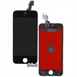 Дисплей iPhone 5C, чорний, з рамкою, з сенсорним екраном (дисплейний модуль),copy Дисплей iPhone 5C, чорний, з рамкою, з сенсорним екраном (дисплейний модуль),copy