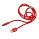 Кабель Micro-USB - USB, V8 360, magnetic adsorption, магнитный, прорезиненный