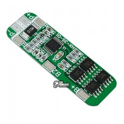 BMS Контроллер заряда-разряда для 3-х Li-Ion аккумуляторов 18650 HX-3S-01 6A Seiko 11.1-12.6V