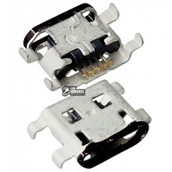 Коннектор зарядки для Motorola XT1032 Moto G, XT1033 Moto G, XT1036 Moto G, 5 pin, micro-USB тип-B Коннектор зарядки для Motorola XT1032 Moto G, XT1033 Moto G, XT1036 Moto G, 5 pin, micro-USB тип-B