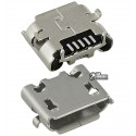 Конектор зарядки для Fly FF301, 5 pin, оригінал, micro-USB тип-B, 30.40.0016