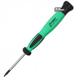Викрутка зіркоподібна Torx, Pro'sKit SD-083-T6H, T6H, 50 мм