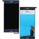 Дисплей для Sony G8141 Xperia XZ Premium, G8142 Xperia XZ Premium Dual, черный, с сенсорным экраном (дисплейный модуль), deepsea black