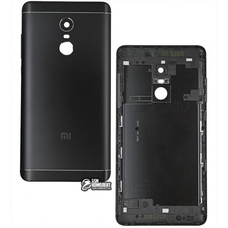 Задняя крышка батареи для Xiaomi Redmi Note 4X, черная, Qualcomm Snapdragon