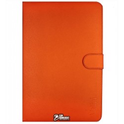 Универсальная книжка для планшета 9-10" Vellini, с MicroUSB клавиатурой, оранжевая
