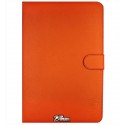 Универсальная книжка для планшета 9-10 Vellini, с MicroUSB клавиатурой, оранжевая