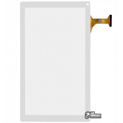 Тачскрін для планшета 10.1 ", 50 pin, з маркуванням GT10PH10H FHX, для Bravis NP101, розмір 251 * 146 мм, білий Тачскрін для планшета 10.1 ", 50 pin, з маркуванням GT10PH10H FHX, для Bravis NP101, розмір 251 * 146 мм, білий