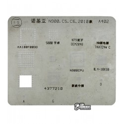 BGA трафарет A402, Nokia N900, C6, C5,