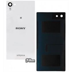 Задняя панель корпуса для Sony E5803 Xperia Z5 Compact Mini, E5823 Xperia Z5 Compact, белая