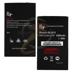 Акумулятор (акб) BL4015 для Fly IQ440, (Li-ion 3.7V 2000mAh), original, #200100944 Акумулятор (акб) BL4015 для Fly IQ440, (Li-ion 3.7V 2000mAh), original, #200100944