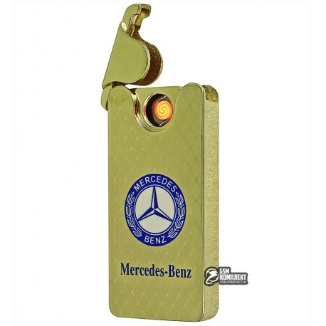 Зажигалка USB XT-4794A, электрическая, со спиралью, Opel/Mercedes