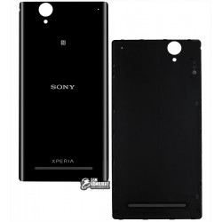 Задняя панель корпуса для Sony D5303 Xperia T2 Ultra, D5306 Xperia T2 Ultra, D5322 Xperia T2 Ultra DS, черная, original (PRC)