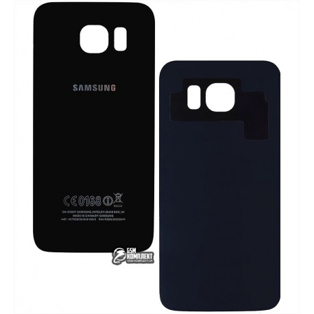 Задняя панель корпуса для Samsung G920F Galaxy S6, синяя, high copy