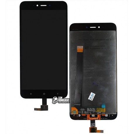 Дисплей для Xiaomi Redmi Note 5A, черный, с сенсорным экраном, Original (PRC), 2/16 gb
