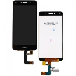 Дисплей для Huawei Y6 II Compact, черный, с сенсорным экраном (дисплейный модуль), original (PRC) Дисплей для Huawei Y6 II Compact, черный, с сенсорным экраном (дисплейный модуль), original (PRC)