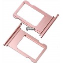 Тримач SIM-карти для iPhone 7, рожевий колір