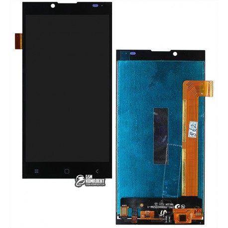 Дисплей для Prestigio MultiPhone 5506 Grace Q5, черный, с сенсорным экраном (дисплейный модуль)