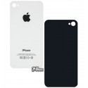 Задняя панель корпуса для iPhone 4, белый, China quality AAA, без компонентов