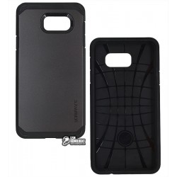Чехол противоударный SGP Slim Iron для Samsung A710 Galaxy A7(2016), силикон + пластик