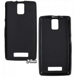 Чехол силиконовый для Lenovo A1000 Black