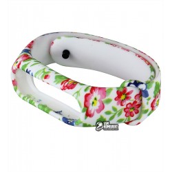 Браслет для Xiaomi MiBand 2, с цветочным узором, тип 3
