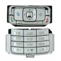 Клавіатура для Nokia N95 2Gb, срібляста, російська