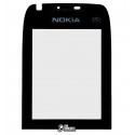 Стекло корпуса для Nokia E51, черный