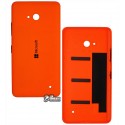 Задня панель корпусу для Microsoft (Nokia) 640 Lumia, помаранчева, з бічними кнопками