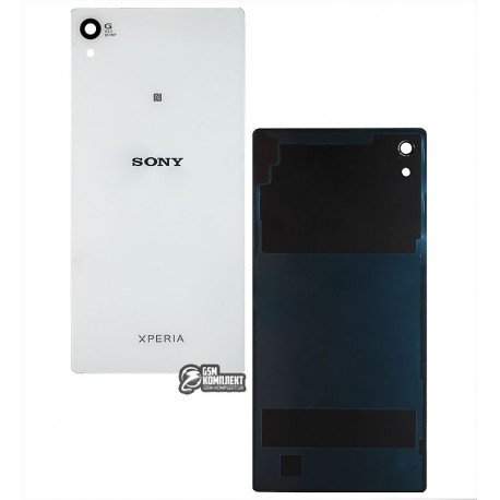 Задня панель корпусу для Sony E6533 Xperia Z3+ DS, E6553 Xperia Z3+, Xperia Z4, біла