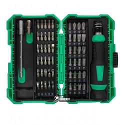 Викрутка з бітами Pro'sKit SD-9857M, T04, T05, T06, T07, T08, T10, T15, T20, T25, T27, T30, T40, S1, S2, PH0, PH1, PH2, PH3, PZ1, PZ2, PZ3, PZ0, H ...