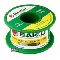 Припой BAKU BK-10005, Sn 97 , Ag 0.3 , Cu 0.7 , flux 2 , 0,5 мм, 50 г (реальный вес 41 г)