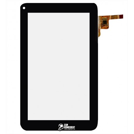 Тачскрин для China-Tablet PC 7", Cube U25GT, U26GT, емкостный, черный, 12 pin, (186*111 mm), (300-N3803B-C00-V1.0)