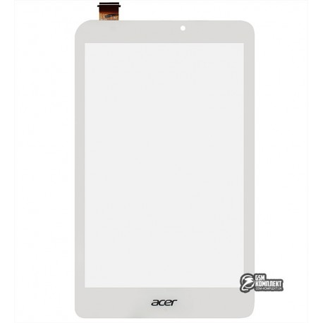 Тачскрін для планшету Acer Iconia Tab W1-810-11HM, білий