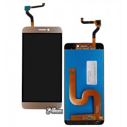 Дисплей для LeEco LeTV Cool1, золотой, с сенсорным экраном (дисплейный модуль)