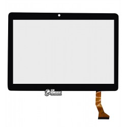 Тачскрін (сенсорний екран, сенсор) для китайського планшета 10.5 ", 50 pin, з маркуванням GT10PG127 V1.0, FPC-WWY101005A4-V00, для EXO WAVE i101B, розмір 236 * 167 мм, чорний Тачскрін (сенсорний екран, сенсор) для китайського планшета 10.5 ", 50 pin, з маркуванням GT10PG127 V1.0, FPC-WWY101005A4-V00, для EXO WAVE i101B, розмір 236 * 167 мм, чорний