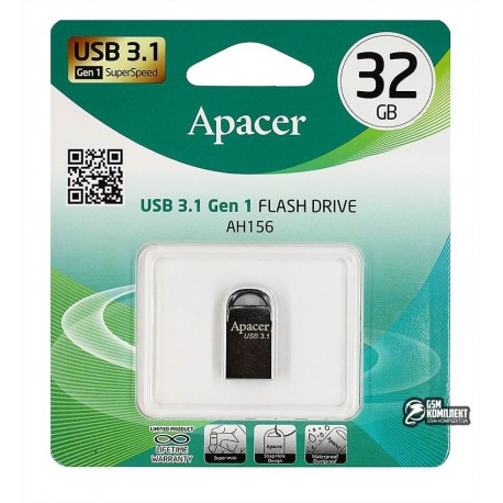 Флешка 32 Gb Apacer AH156 USB3.0 Ashy Flash Drive
