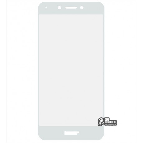 Закаленное защитное стекло для Huawei Honor 6A, 0,26 mm 9H, черное