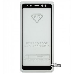 Закаленное защитное стекло для Samsung A530 Galaxy A8 2018, 2.5D, 0,26 мм 9H, Full Glue