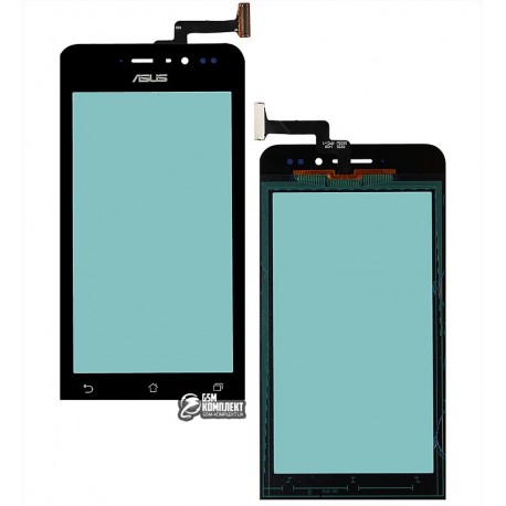 Тачскрин для Asus ZenFone 4 (A450CG), черный, 4,5"
