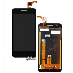 Дисплей для Fly FS407 Stratus 6, чорний, з сенсорним екраном Дисплей для Fly FS407 Stratus 6, чорний, з сенсорним екраном