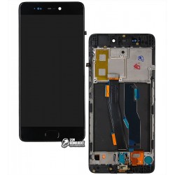 Дисплей для Xiaomi Mi5s, черный, с рамкой, с сенсорным экраном, original (PRC)