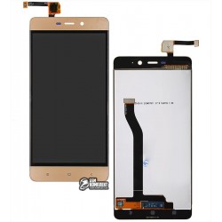 Дисплей для Xiaomi Redmi 4 Prime, золотистый, с сенсорным экраном, original (PRC)