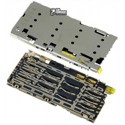 Коннектор SIM-карты для Sony E6683 Xperia Z5 Dual, E6833 Xperia Z5+ Premium Dual, E6883 Xperia Z5+ Premium Dual Коннектор SIM-карты для Sony E6683 Xperia Z5 Dual, E6833 Xperia Z5+ Premium Dual, E6883 Xperia Z5+ Premium Dual