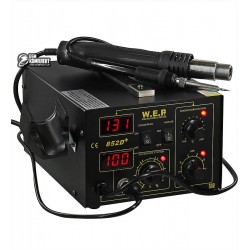 Термоповітряна паяльна станція WEP 852D + FAN фен, паяльник Термоповітряна паяльна станція WEP 852D + FAN фен, паяльник