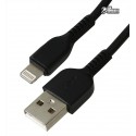 Кабель Lightning - USB, Hoco X20 Flash charged, 1 метр \ black