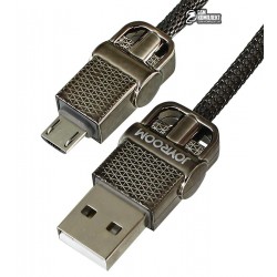 Кабель Micro-USB - USB, Joyroom S-M336, 1 метр, в металлической оплетке