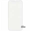 Защитное стекло для iPhone X, iPhone Xs, iPhone 11 Pro, Baseus PET Soft 3D Tempered, матовое ,белое (SGAPIPHX-PE02)