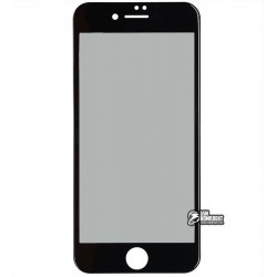 Закаленное защитное стекло Baseus 0.23mm Soft edge Anti-peeping Glass Film для iPhone 8 черное (SGAPIPH8N-TG01)