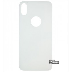 Закаленное защитное стекло Rock 4D Tempered Glass Curved Back Protection Film 0,26mm для iPhone X белое