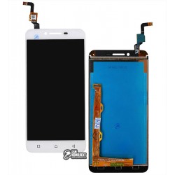 Дисплей для Lenovo A6020a40 Vibe K5, белый, с сенсорным экраном, #L5062H3G-FPC